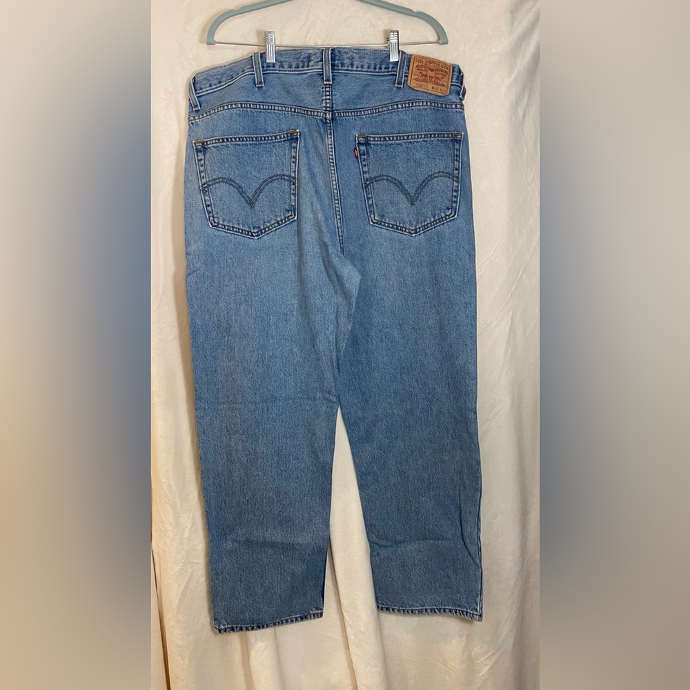 Levi's Men’s 550 Relaxed Fit Light Blue Jeans 40x30